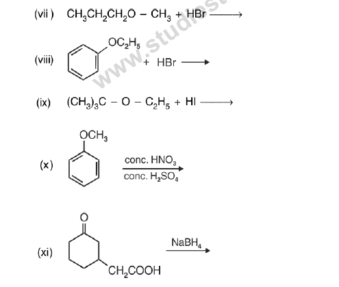 CBSE Class 12 Chemistry Alcohols Phenols And Ethers Notes Set E